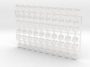 60x Black Guard - Shoulder Insignia pack 3d printed
