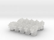 10x Fleur-De-Lis : Small Right-Handed Blitz Pistol 3d printed