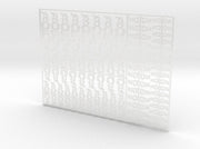 Dragon Warriors - Flat Vehicle Insignia pack 3d printed