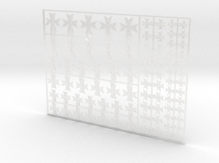 Sword Templars - Flat Vehicle Insignia pack 3d printed