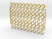 60x Scorpion Tail - Shoulder Insignia pack 3d printed