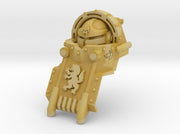 Wolf Rampant: War-Suit Headpiece 3d printed