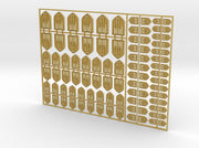 Executioners - Flat Vehicle Insignia pack 3d printed