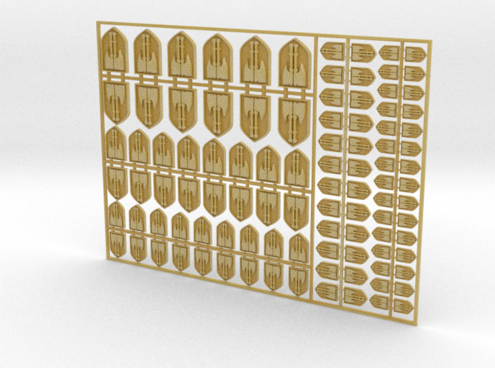 Executioners - Flat Vehicle Insignia pack 3d printed