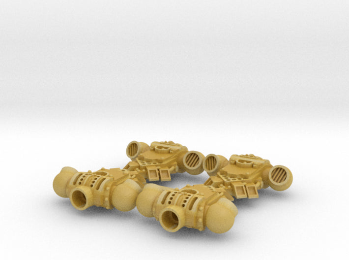 4x Mag Vexilla G:4 Squad PACs 3d printed