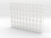 60x Death Dealers - Shoulder Insignia pack 3d printed