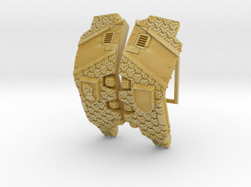 Kings Fist : Shield Weave Atlas Carapace 3d printed