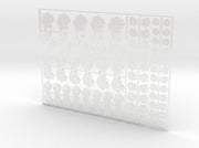 Midnight Hunters - Flat Vehicle Insignia pack 3d printed