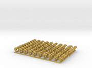 100x Human/Marine Skull Tops 3d printed