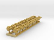 20x Human/Marine Skull Tops 3d printed