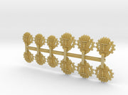 Legio Crucius - Tiny Titan Insignias Kit 3d printed