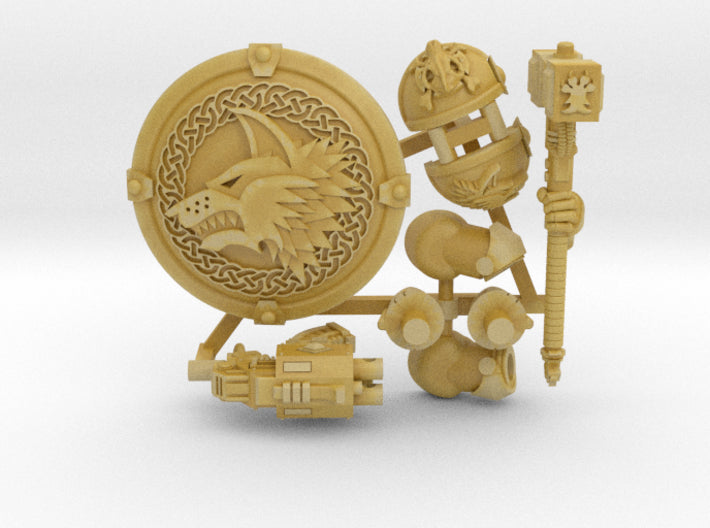 Sven: Storm Wolf Terminator 3d printed