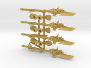 4x Bolt Spear Xenos Hunter - G:4 Set 3d printed