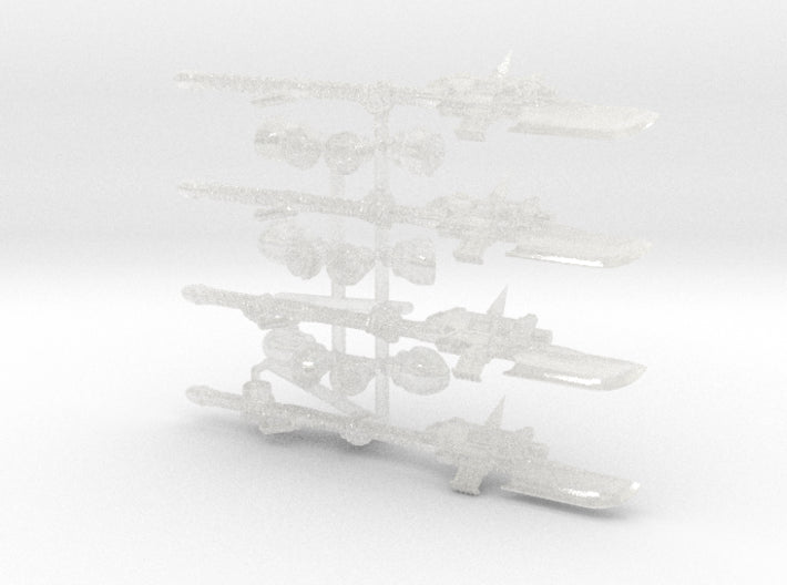 4x Bolt Spear Xenos Hunter - G:4 Set 3d printed