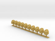 10x Base - G:9 Reiver Helmets 3d printed