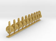 10x Berserker - G:9 Reiver Helmets 3d printed