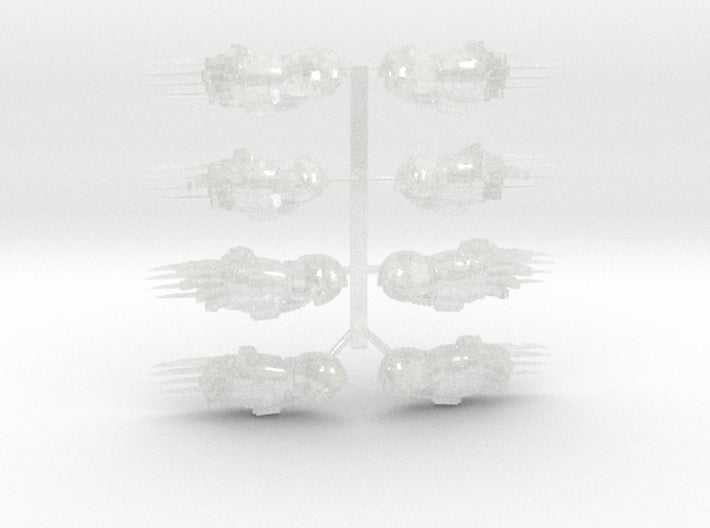 8x Base - Terminator Power Talons [Group 2] 3d printed