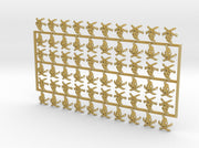 60x Sons of the Hunt - Small Convex Insignias (5mm 3d printed