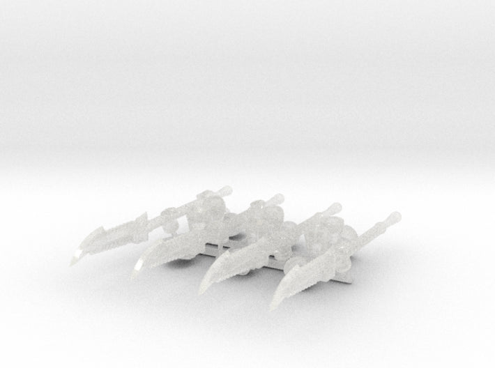 4x RotoSpear: Draco - Prime Set 3d printed