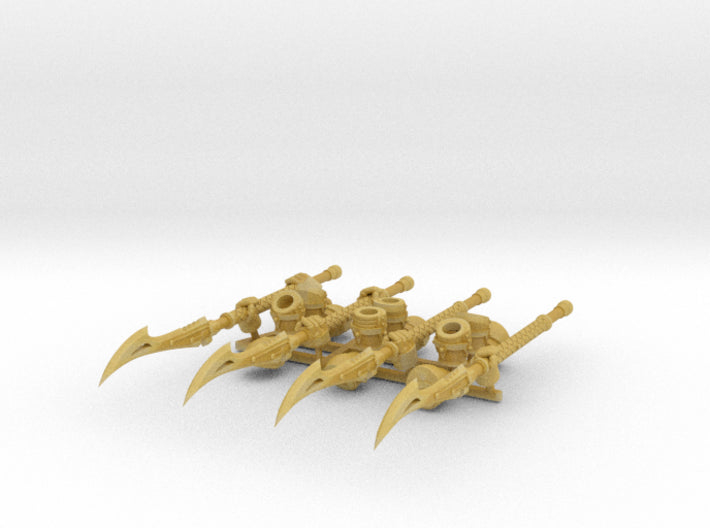 4x Energy Spear: Draco - Chaos Set 3d printed