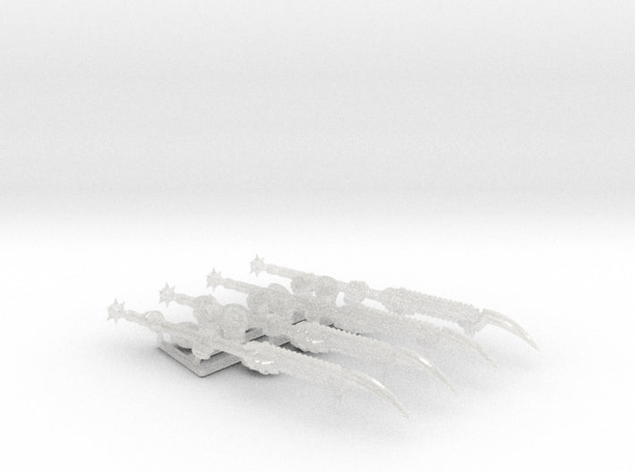 4x Roto Glaive: Nightmare - Chaos Set 3d printed