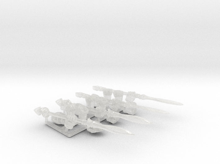 4x Energy Spear: Lagavullun - G:4 Set 3d printed