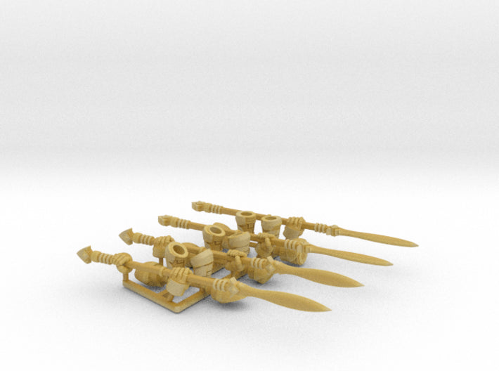 4x Energy Spear: Longavullun XL - Prime Set 3d printed