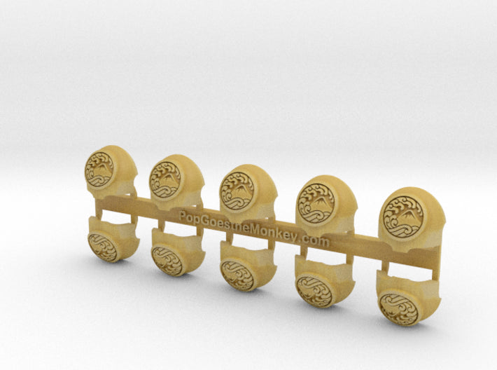 10x Nihon Knights - T:1a Right Terminator Shoulder 3d printed