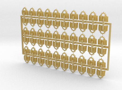 60x Holy Book - Shoulder Insignia pack 3d printed