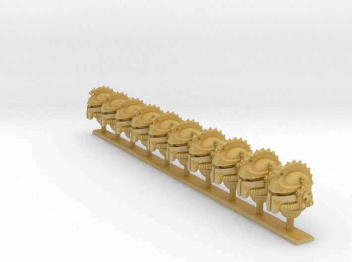 10x Serpent - Nicopolis Coms Helmets 3d printed