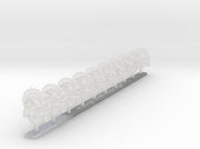 10x Serpent - Nicopolis Helmets : Squad Set 1 3d printed