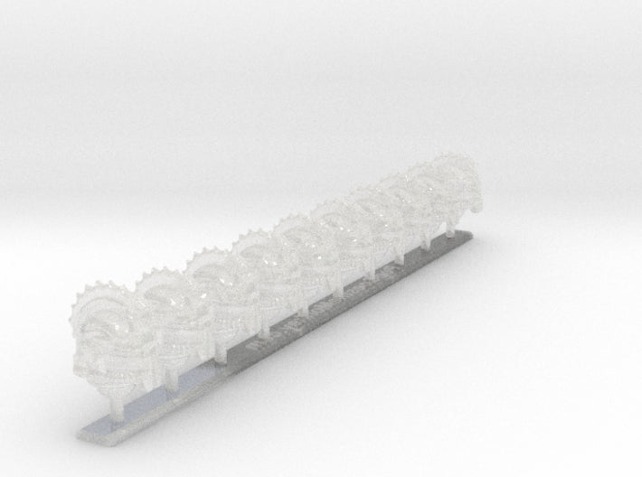 10x Serpent - Nicopolis Helmets : Squad Set 1 3d printed