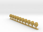 10x Skull Icon - G:10 Prime Helmets 	 3d printed