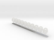 10x Skull Icon - G:10 Prime Helmets 	 3d printed