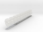 10x Laurels - Crested G:10 Prime Helmets 3d printed