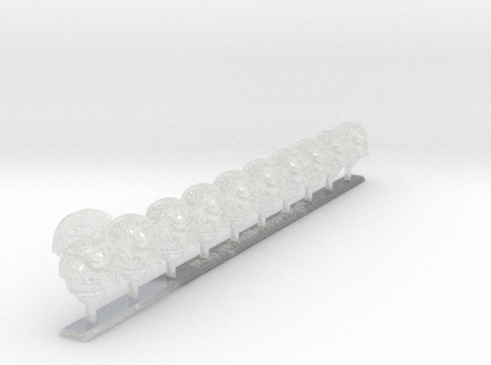 10x- Ultra Laurels - G:10 Prime Helms : Squad1 3d printed