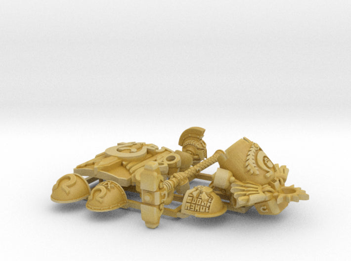 Character Kit: Captain Barticus 3d printed