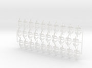 60x Raven Spell - Shoulder Insignia pack 3d printed