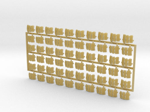 60x Monument M - Shoulder Insignia pack 3d printed
