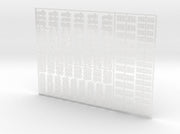 Monument M - Flat Vehicle Insignia pack 3d printed