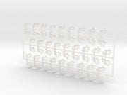 60x Eagle Eye Matrix- Shoulder Insignia pack 3d printed