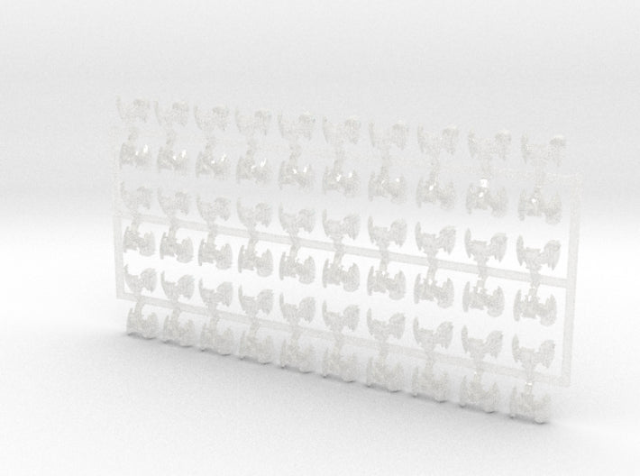 60x Mori Tempus - Small Convex Insignias (5mm) 3d printed