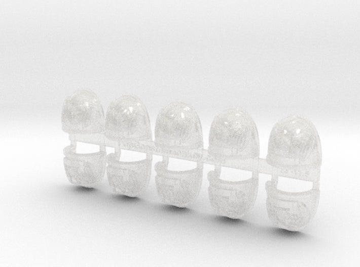 10x Mori Tempus w/Scroll - G:4a Shoulder Pads 3d printed