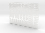 Storm Titans - Flat Vehicle Insignia pack 3d printed