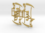 4x War Scythe: Reaper - Prime Set 3d printed