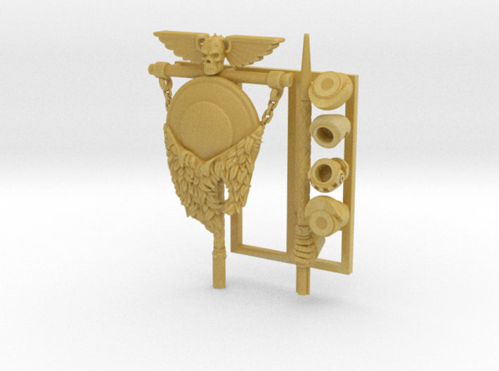 Beast Pelt - Battle Standard 3d printed