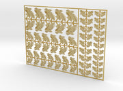 Strike Eagle - Flat Vehicle Insignia pack 3d printed