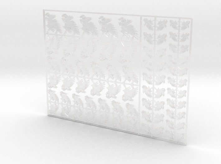 Strike Eagle - Flat Vehicle Insignia pack 3d printed