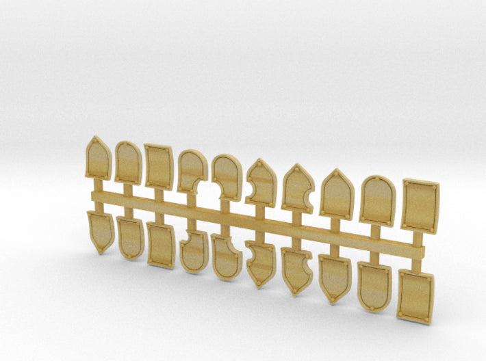 20x Shoulder Shield Variety Pack 3d printed