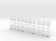 20x Fist - Shoulder Shields Variety Pack 3d printed